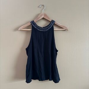 Free People Beaded Tank Top
